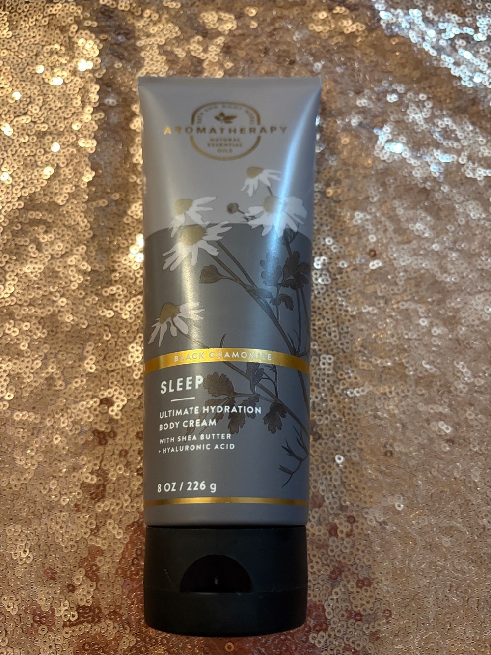 NWT Bath & Body Works Aromatherapyblack chamomile “sleep” body cream full size